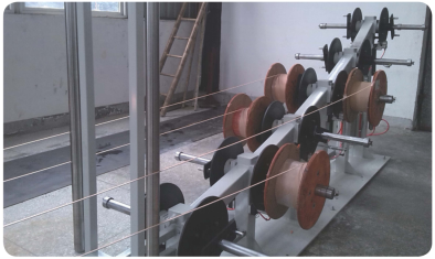 ZCN08D-4、8、12頭氣動漲力可調(diào)式放線架